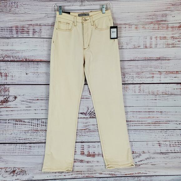 Joe's The Og Straight Ankle Jeans Cream Size 24 Pants Neutral Earthy Minimal NWT - Picture 3 of 16